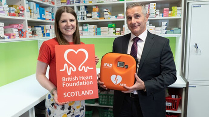 M&D Green Charity Partnership with BHF Scotland