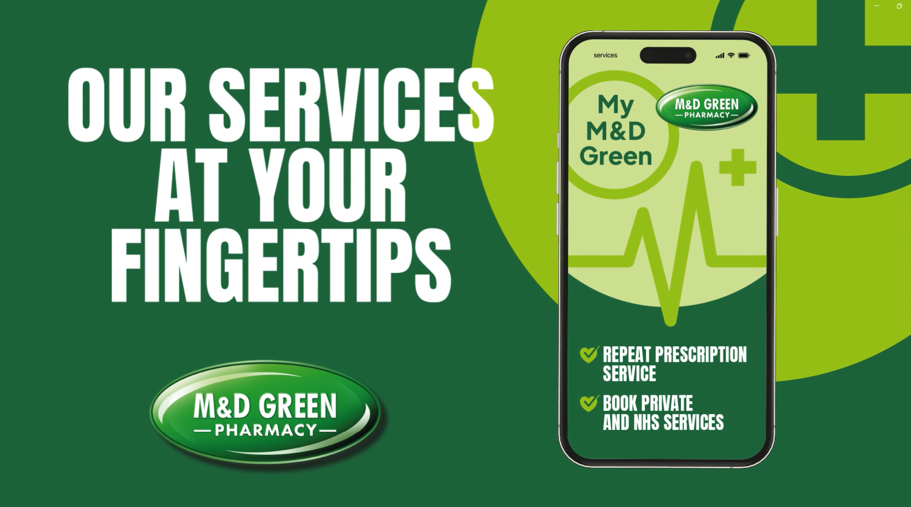 Download My M&D Green App today